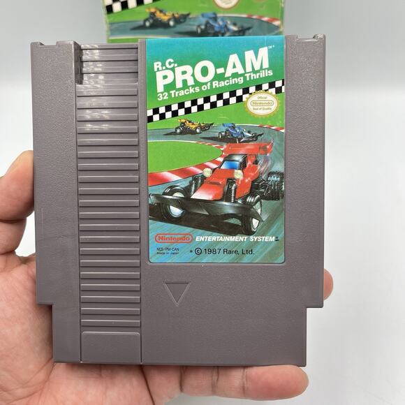 R.C. Pro-Am (Nintendo Entertainment System, NES 1988) With Box RC Pro Am - Picture 5 of 12